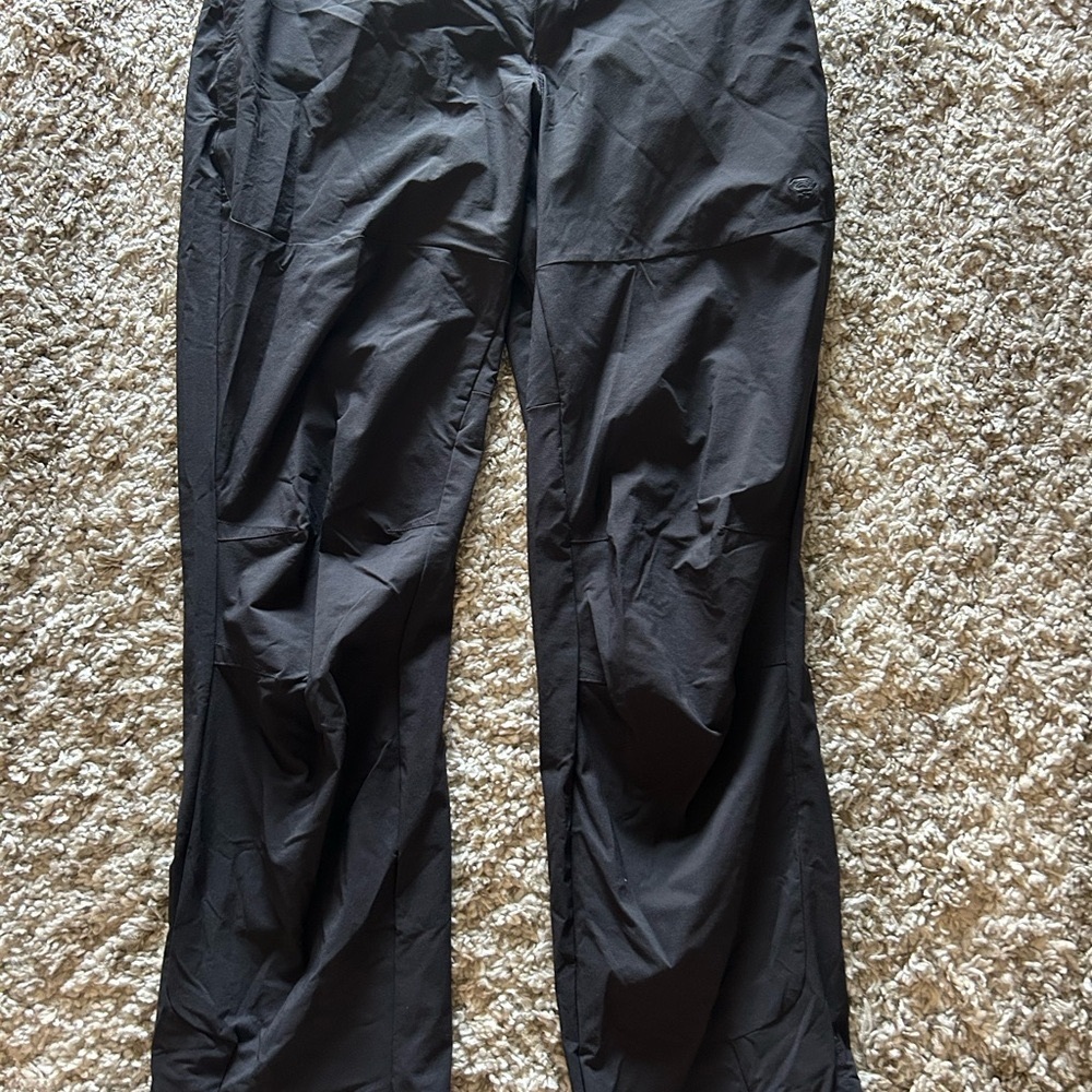 Mountain Hardwear women’s 12 Black Outdoor Pants hiking athletic stretch